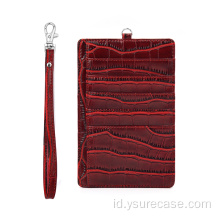 Ysure Leather Jersey Back Clip Credit Card Holder